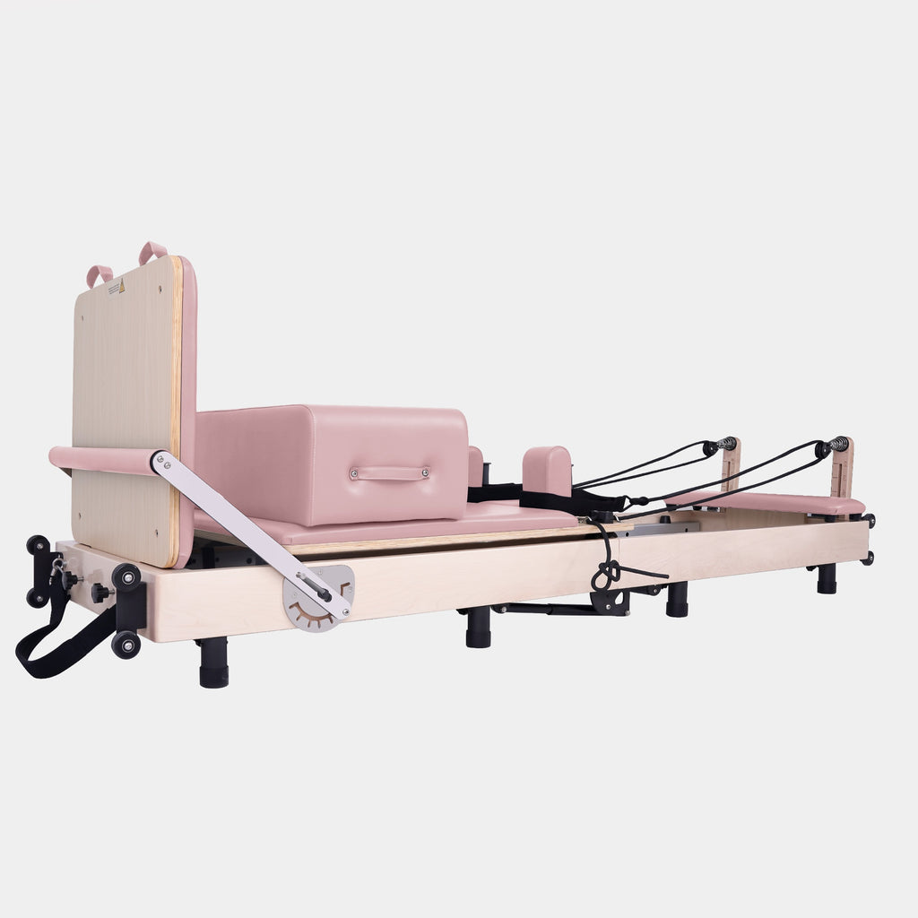 Maple Foldable Pilates Reformer—Home Signature