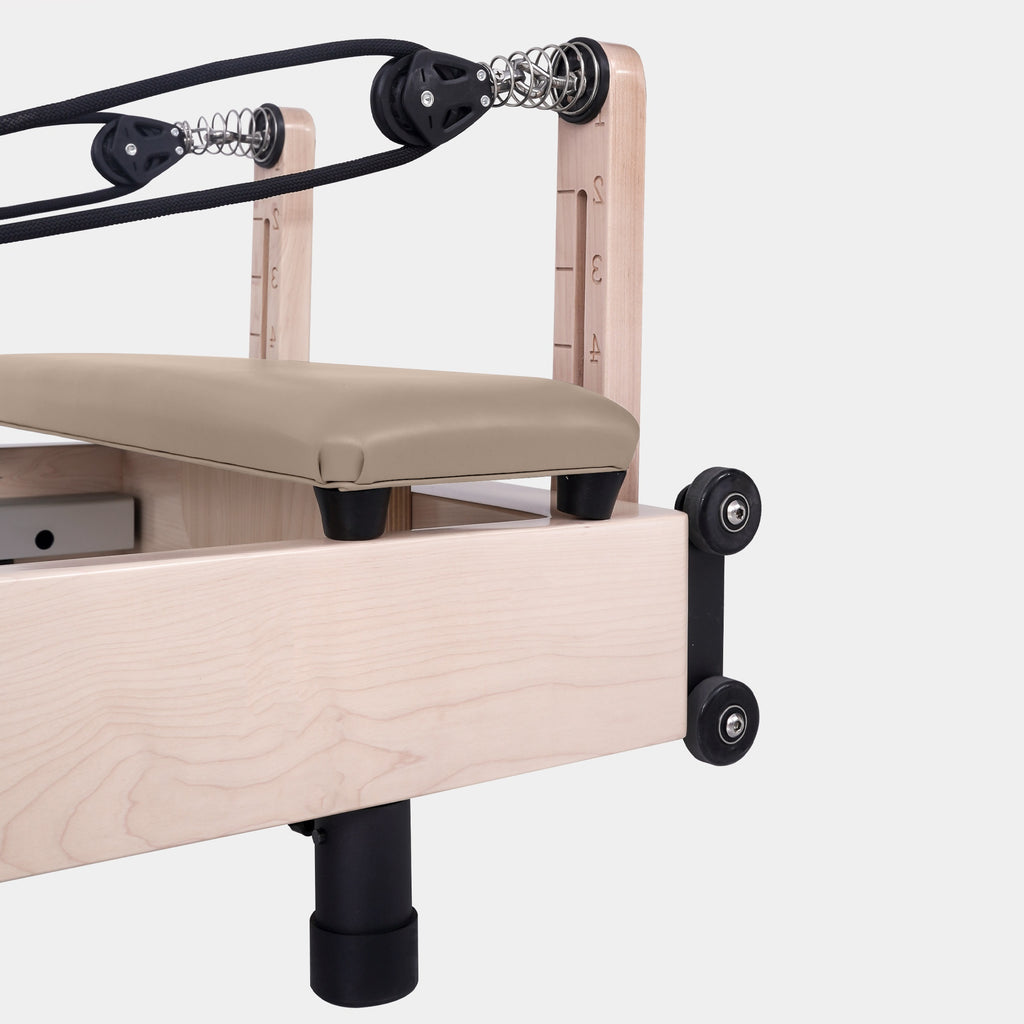 Maple Foldable Pilates Reformer—Home Signature