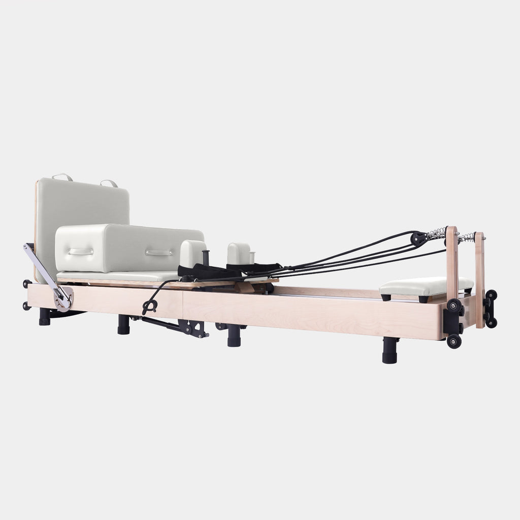 Maple Foldable Pilates Reformer—Home Signature