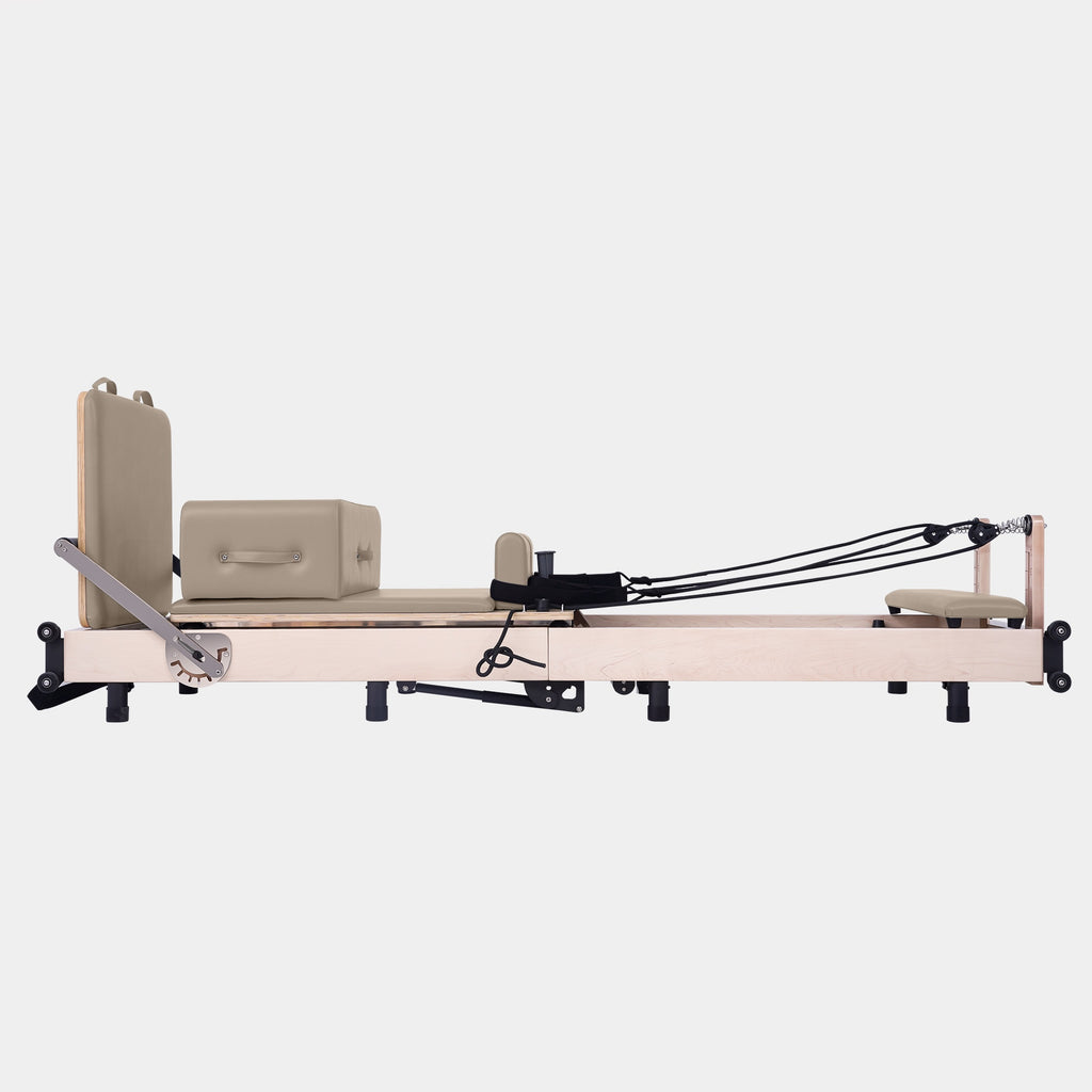 Maple Foldable Pilates Reformer—Home Signature