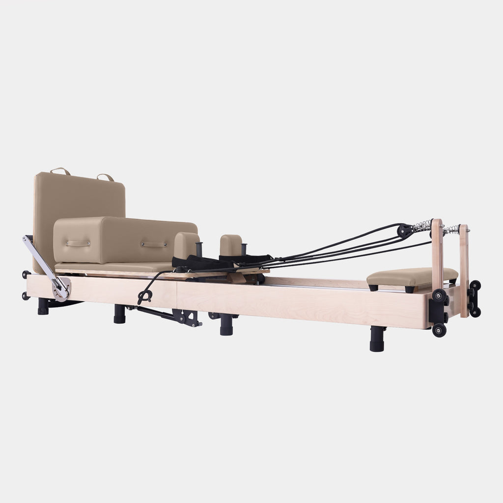 Maple Foldable Pilates Reformer—Home Signature