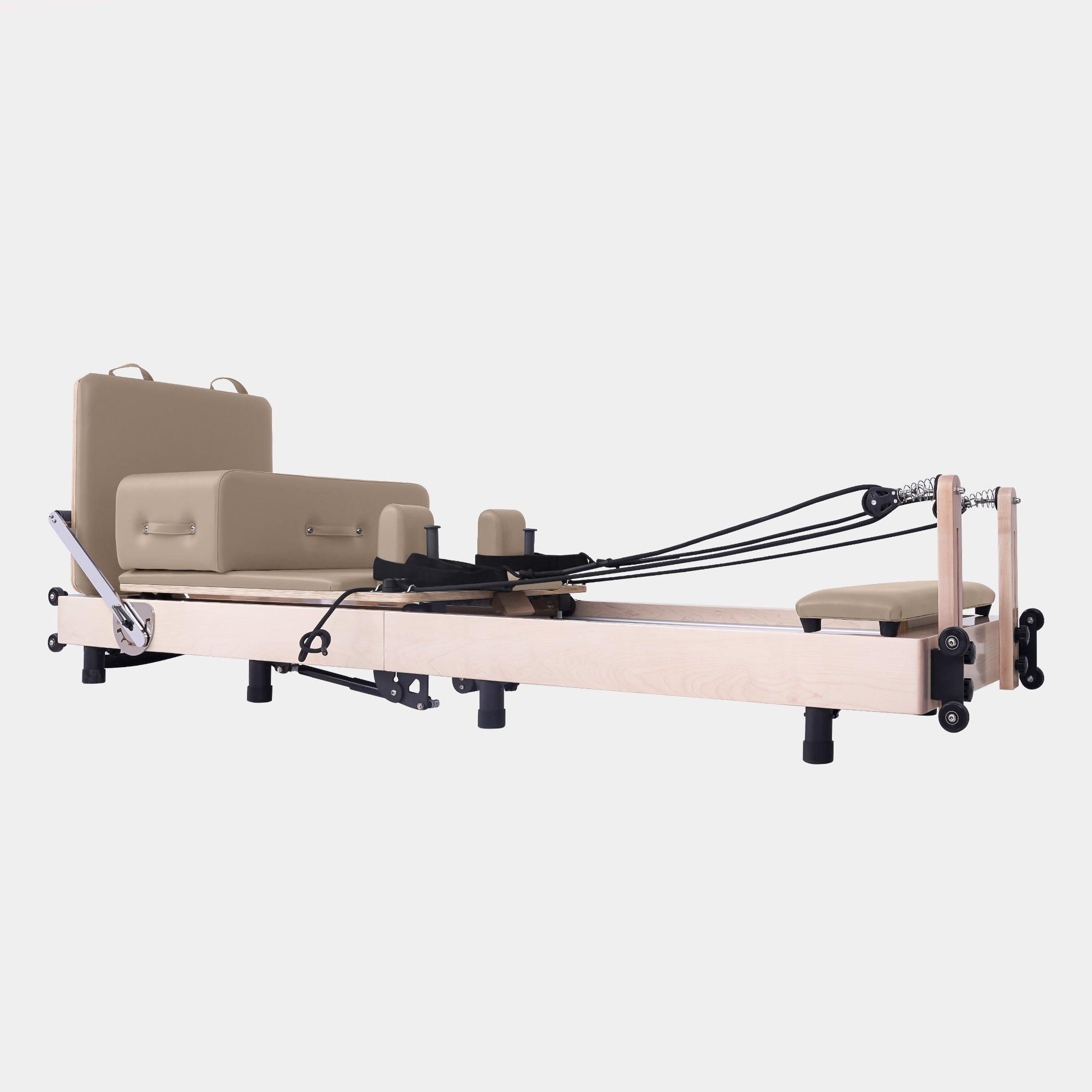 Maple Foldable Pilates Reformer—Home Signature