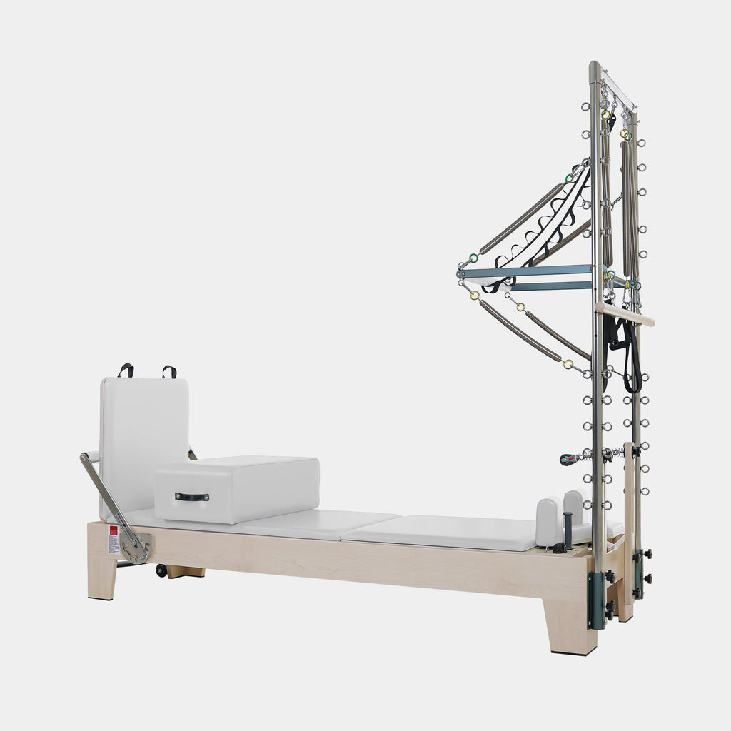 Maple Pilates Reformer With Tower—Studio Pro