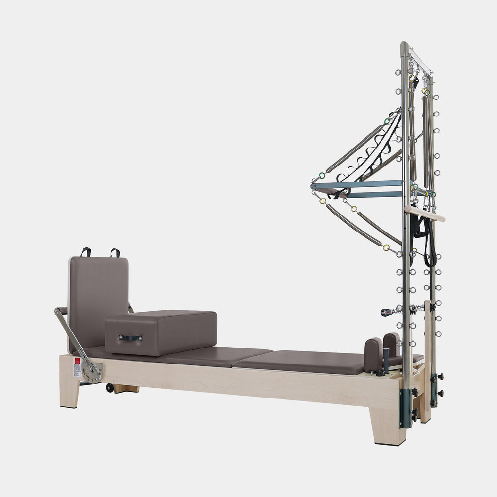 Maple Pilates Reformer With Tower—Studio Pro